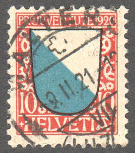 Switzerland Scott B16 Used - Click Image to Close